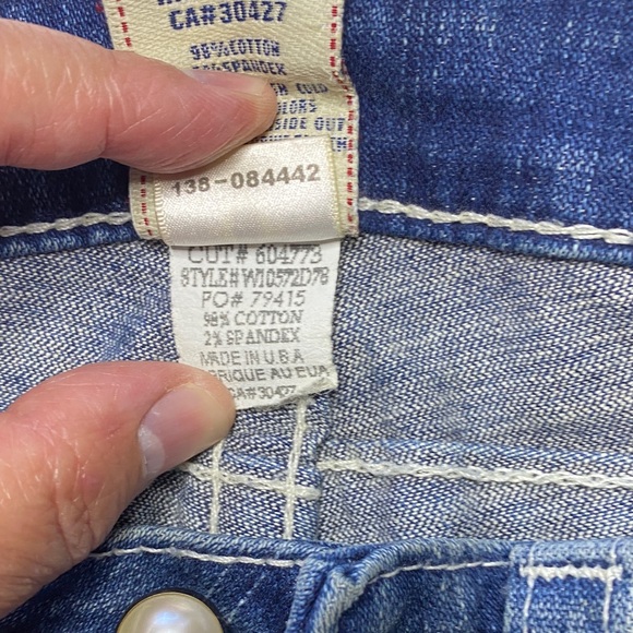 True Religion Women's Blue Skinny Jeans - Picture 7 of 9